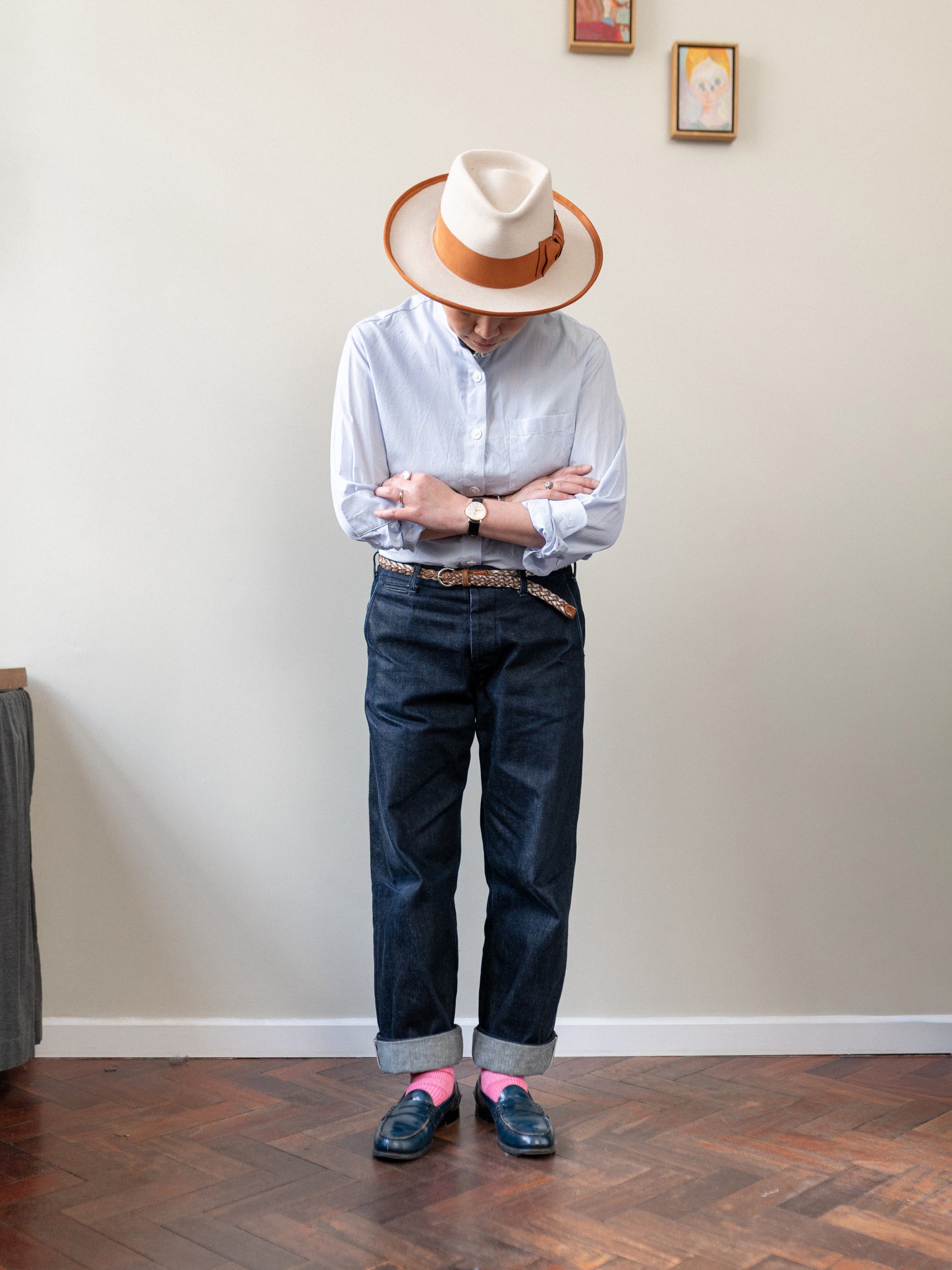 Straight-leg Japanese Selvedge Denim Trouser / Indigo