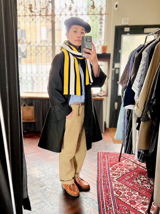 Stripe Scarf / Yellow