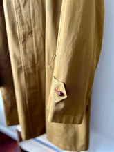 Wax Cotton Balmacaan Rain Coat / Dark Beige