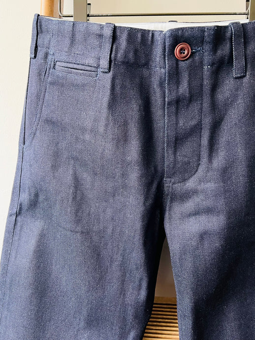 Straight-leg Japanese Selvedge Denim Trouser / Indigo