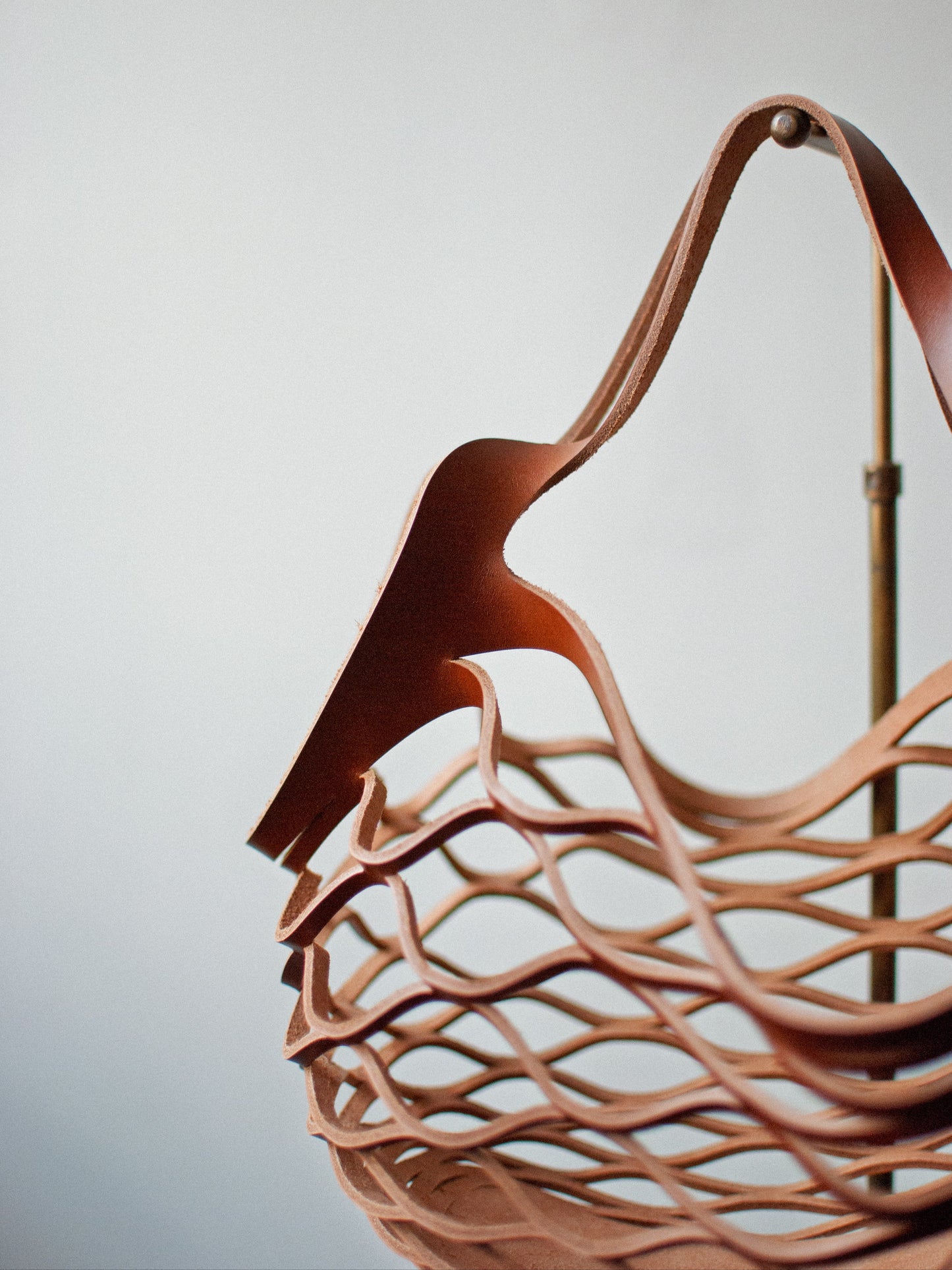 Leather Shopping Bag