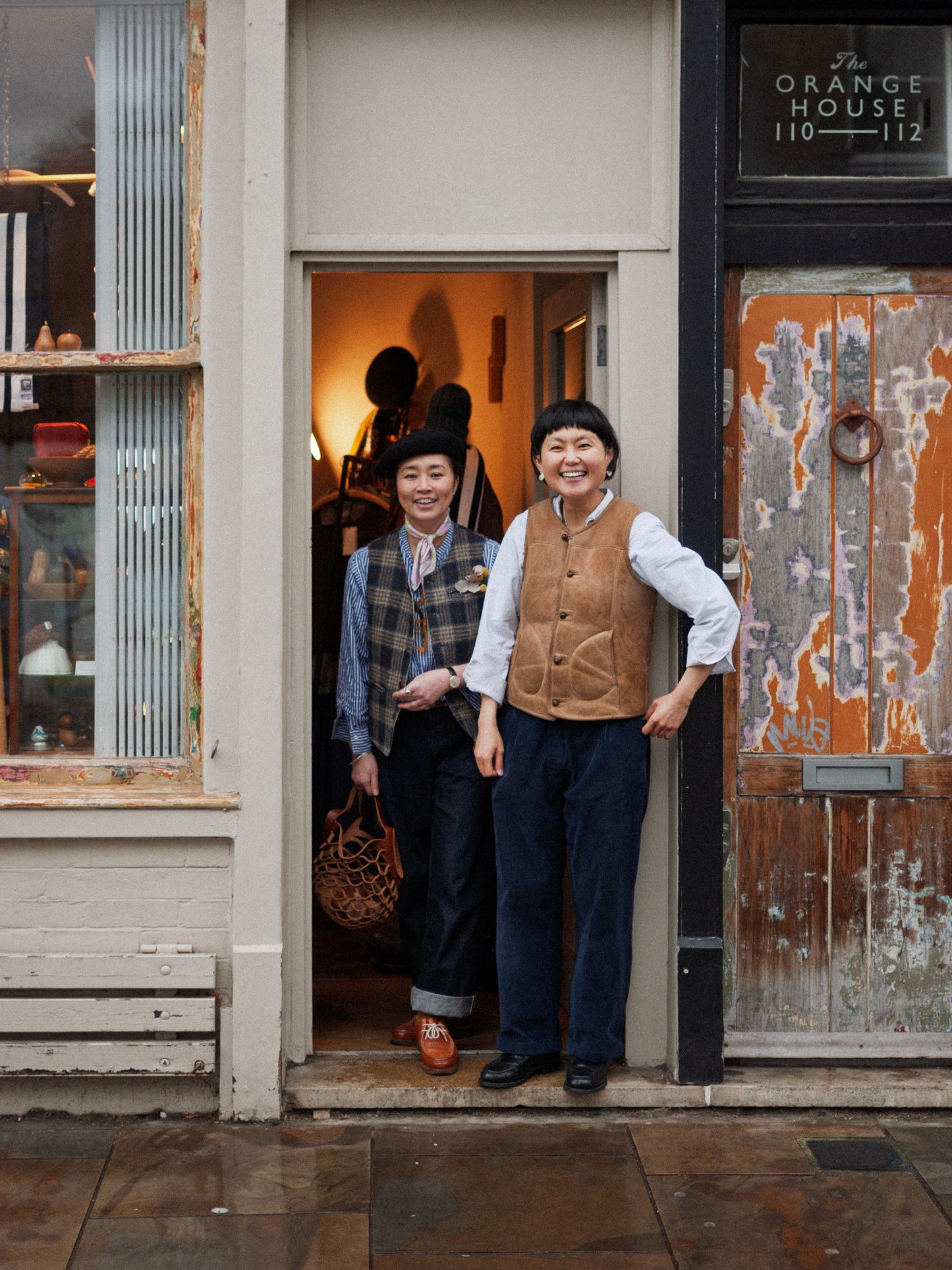 Leather Shopping Bag