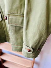 Wax Cotton Field Jacket / Olive