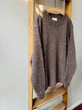 Mohair Tweed Jumper / Brown