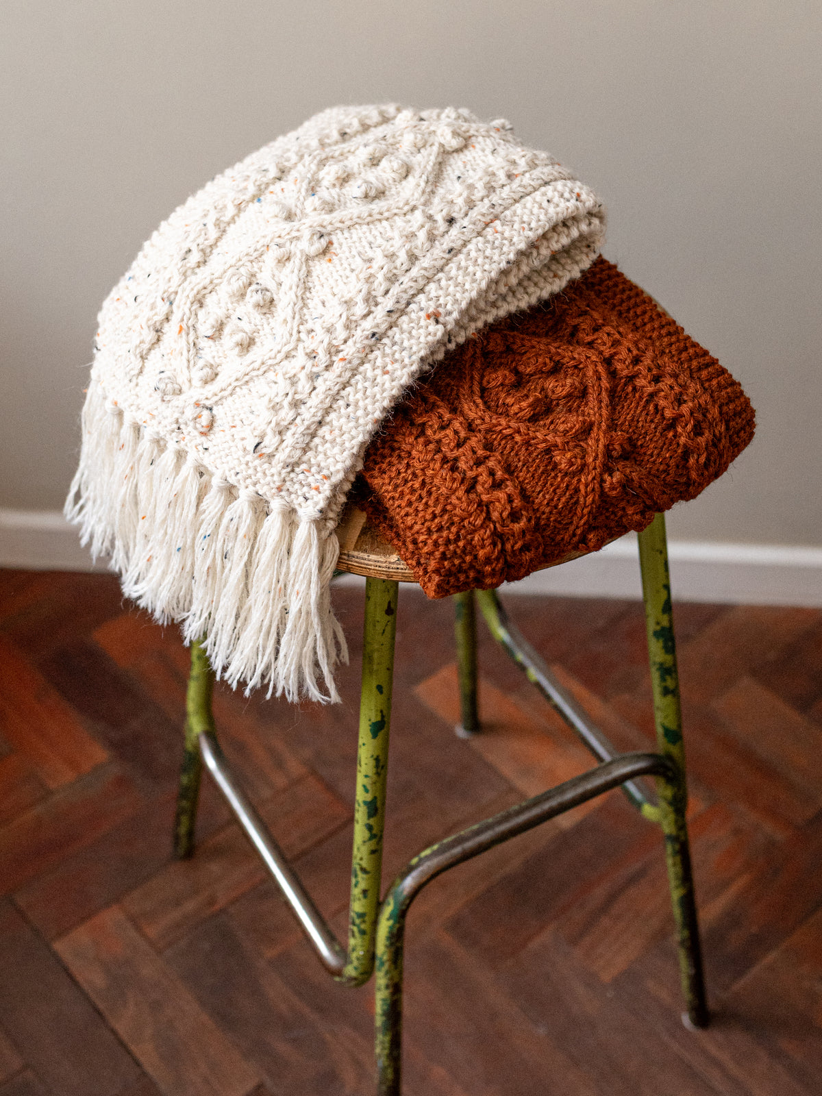 Aran Scarf / Ginger