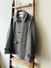 Shetland Wool Field Jacket / Brown Check