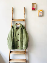 Wax Cotton Field Jacket / Olive