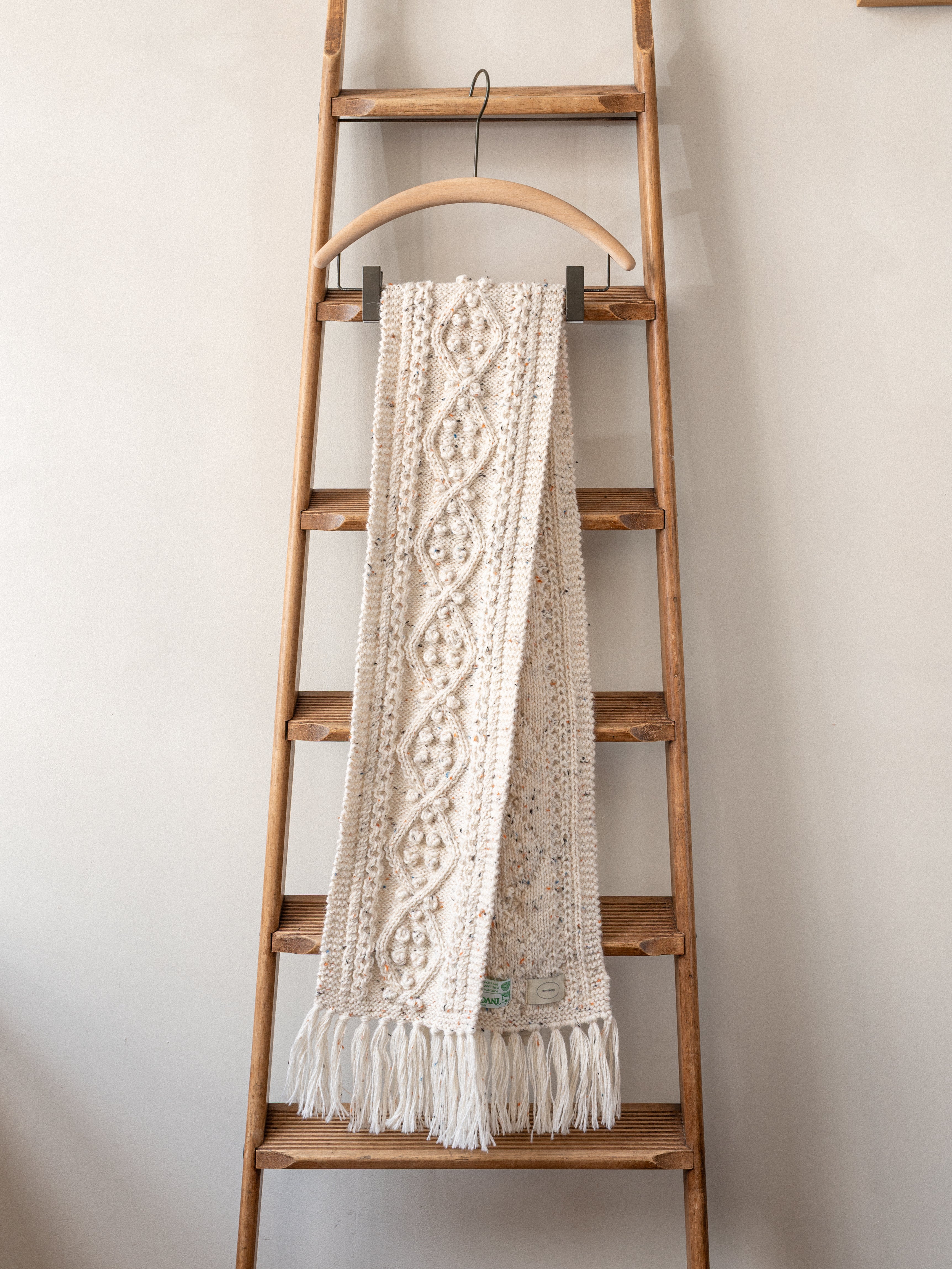 Aran Scarf / Ecru