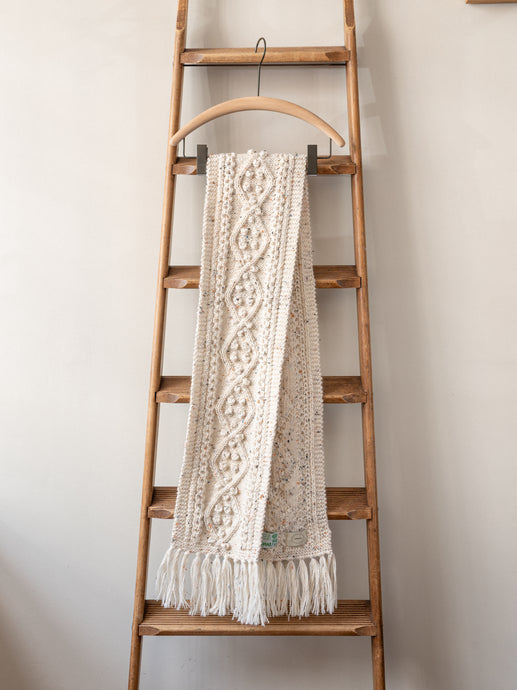 Aran Scarf / Ecru
