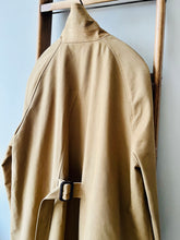 Balmacaan coat Cotton Drill / Khaki