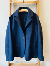 Melton Wool Worker Jacket / Dark Navy