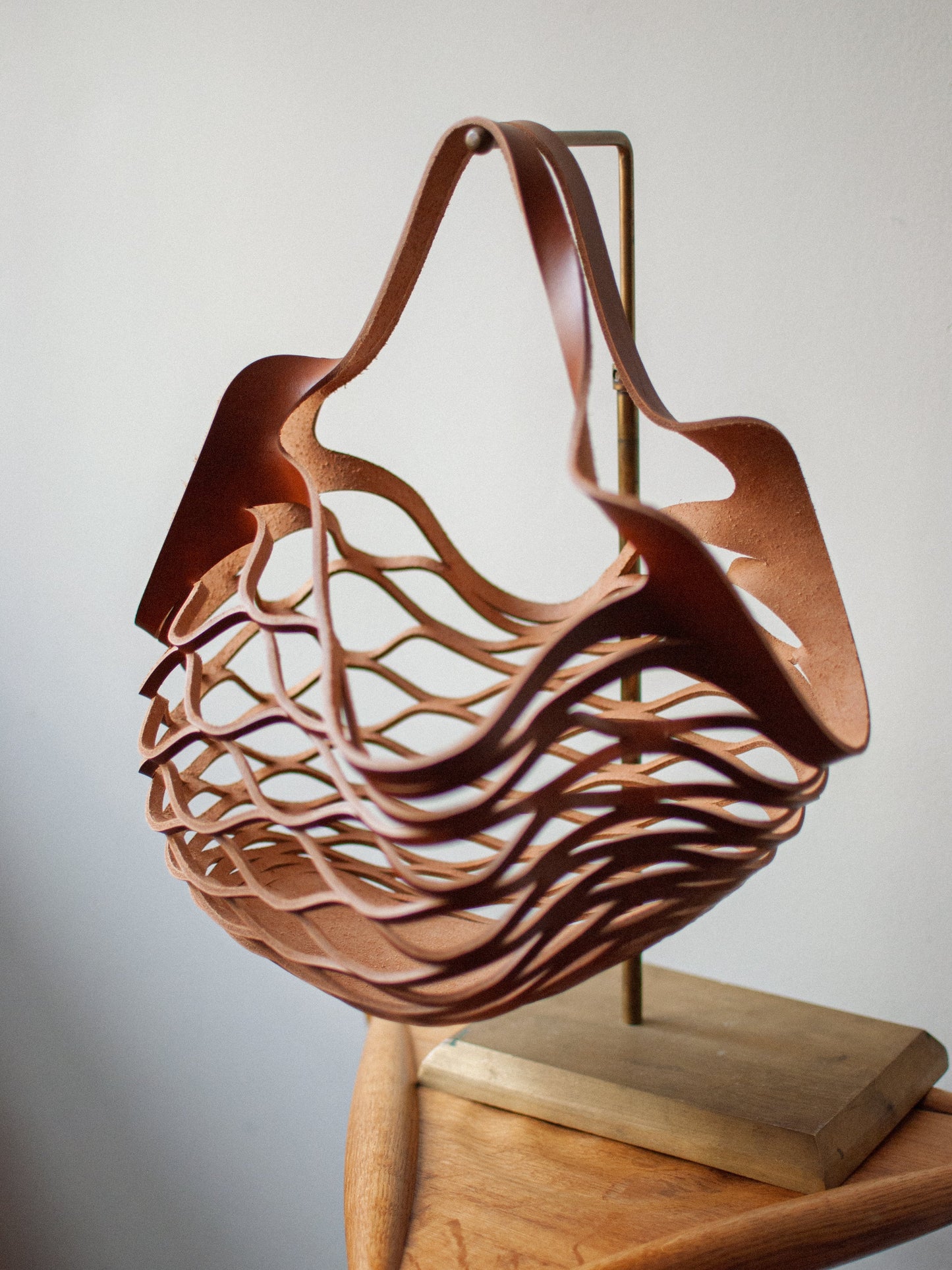 Leather Shopping Bag