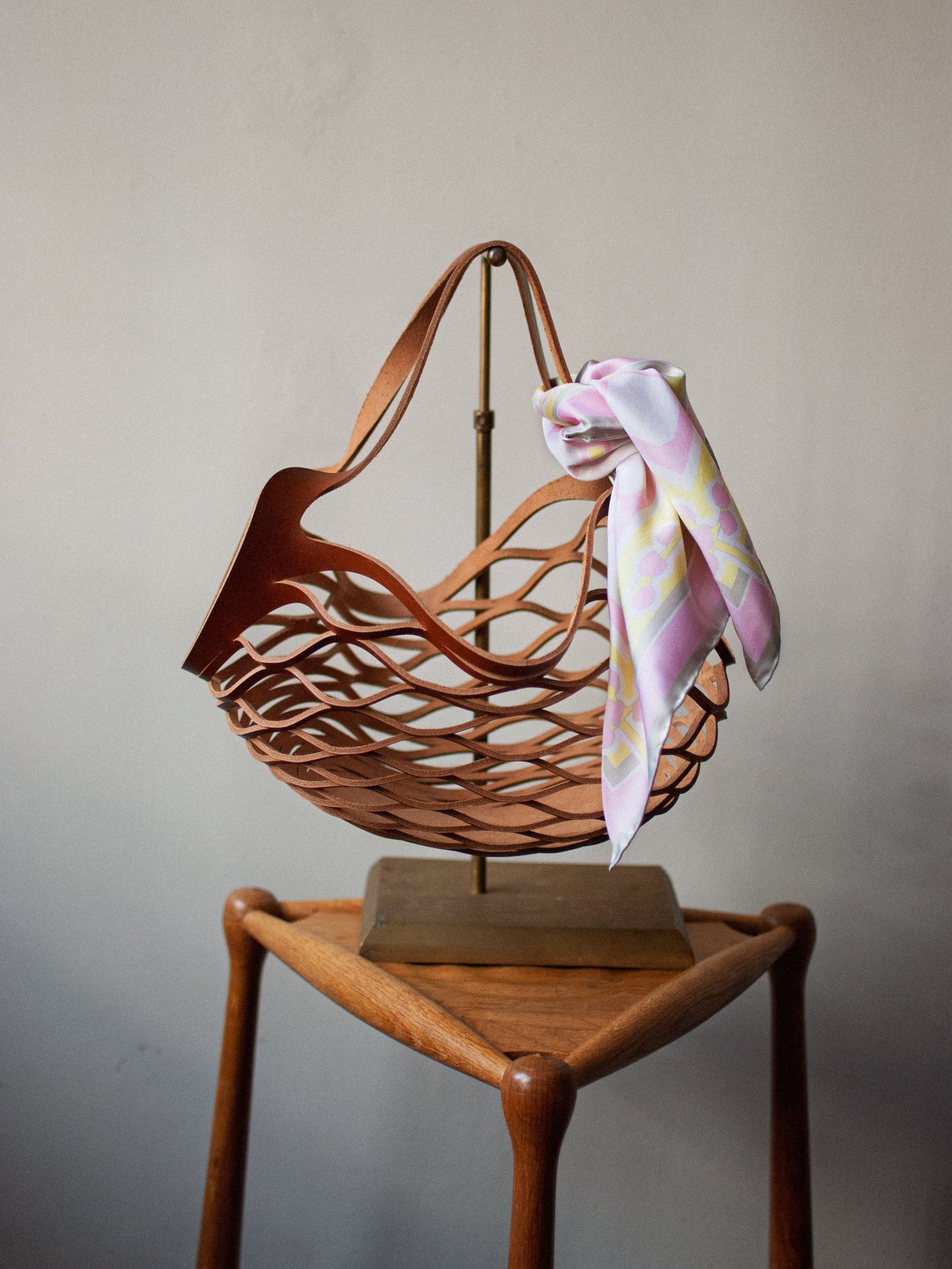 Leather Shopping Bag