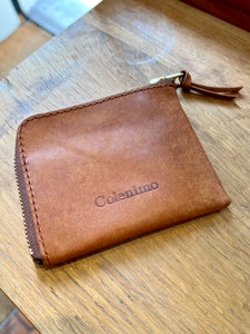 Leather Card & Coin Case