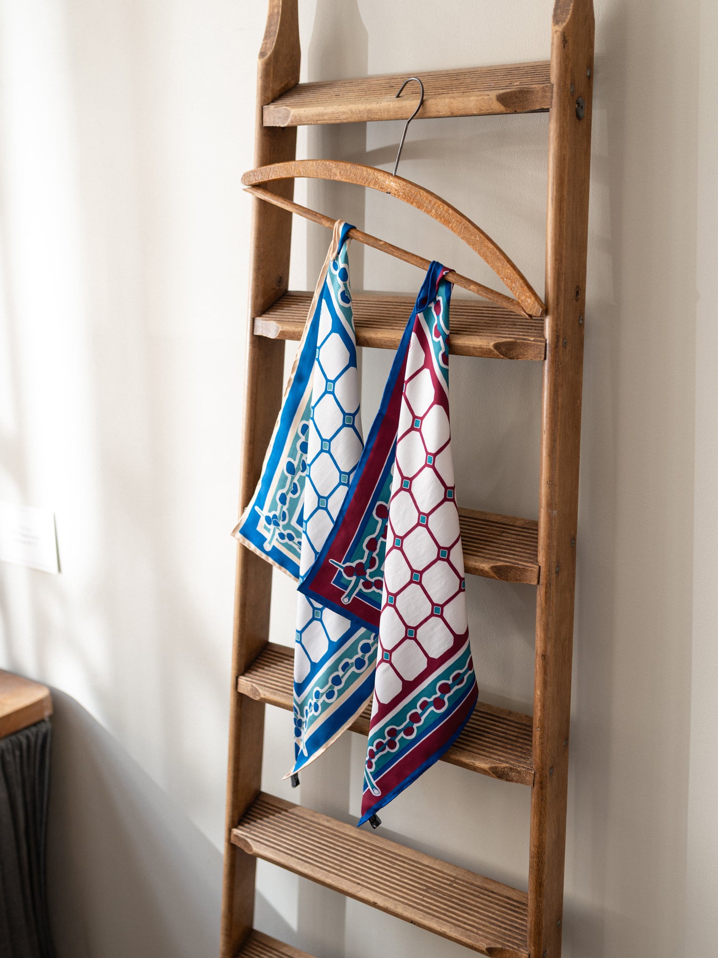 Colenimo Silk Bandana Scarf / Blue
