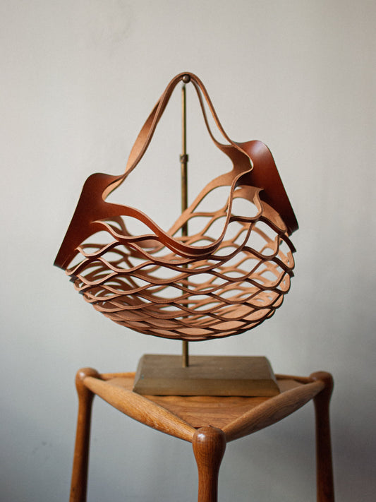 Leather Shopping Bag