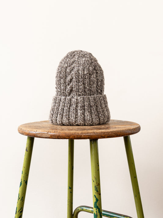 Aran Knit Cap / Chestnut