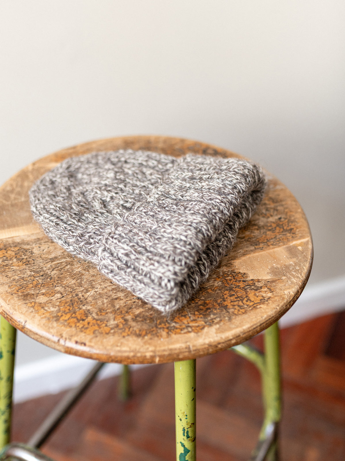 Aran Knit Cap / Chestnut