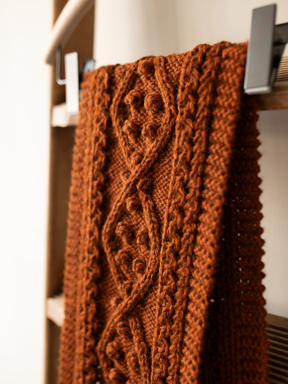 Aran Scarf / Ginger