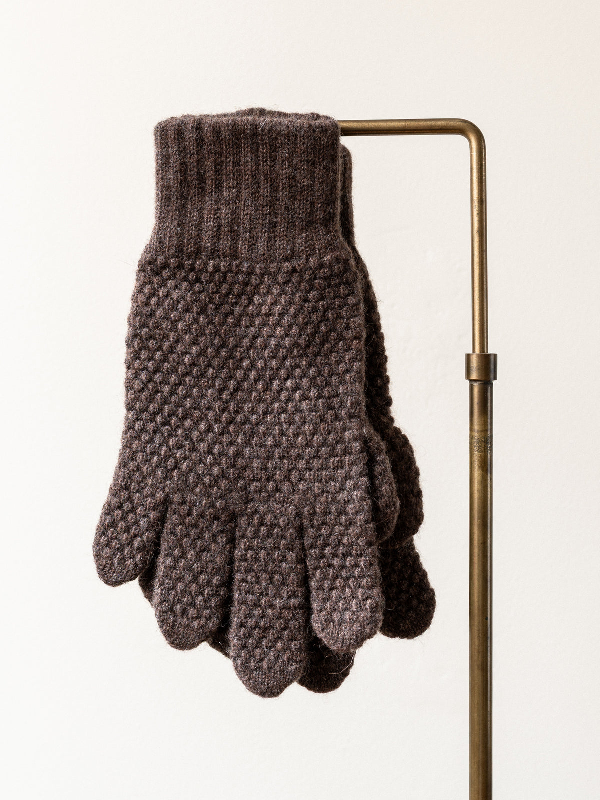 Cashmere Gloves | Brown
