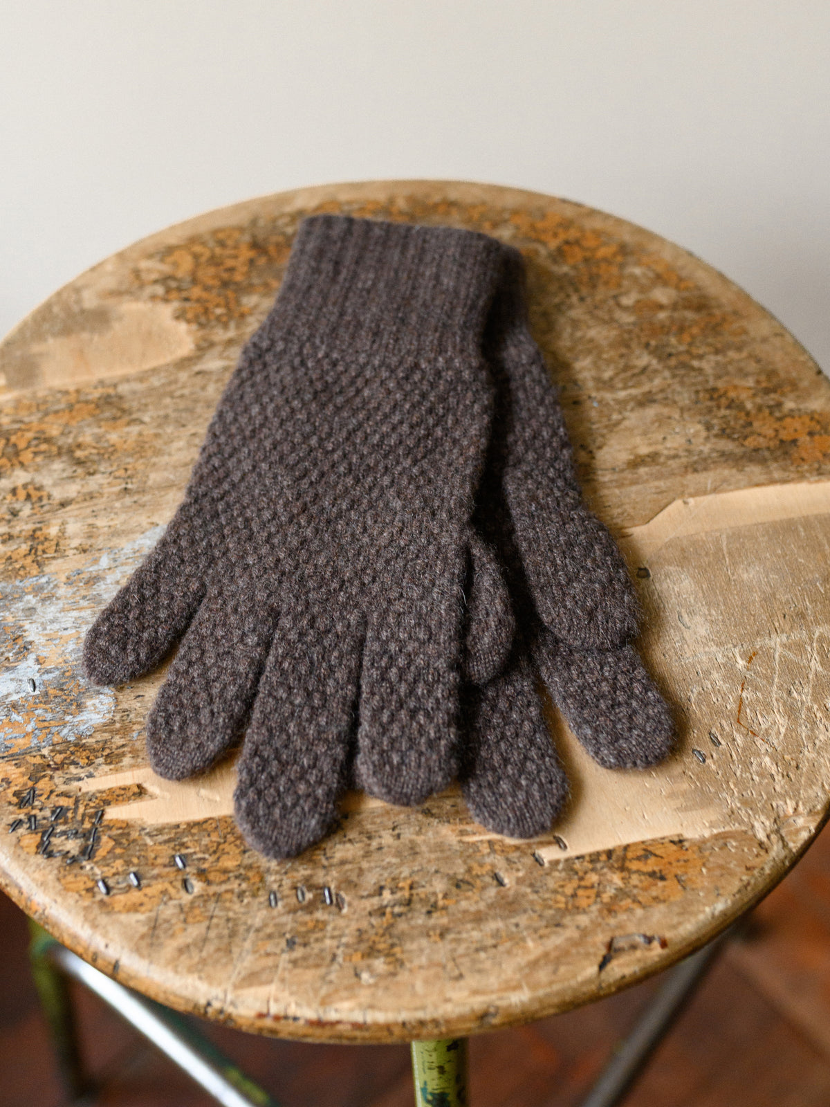 Cashmere Gloves | Brown