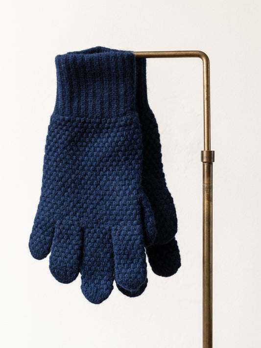 Cashmere Gloves | Navy