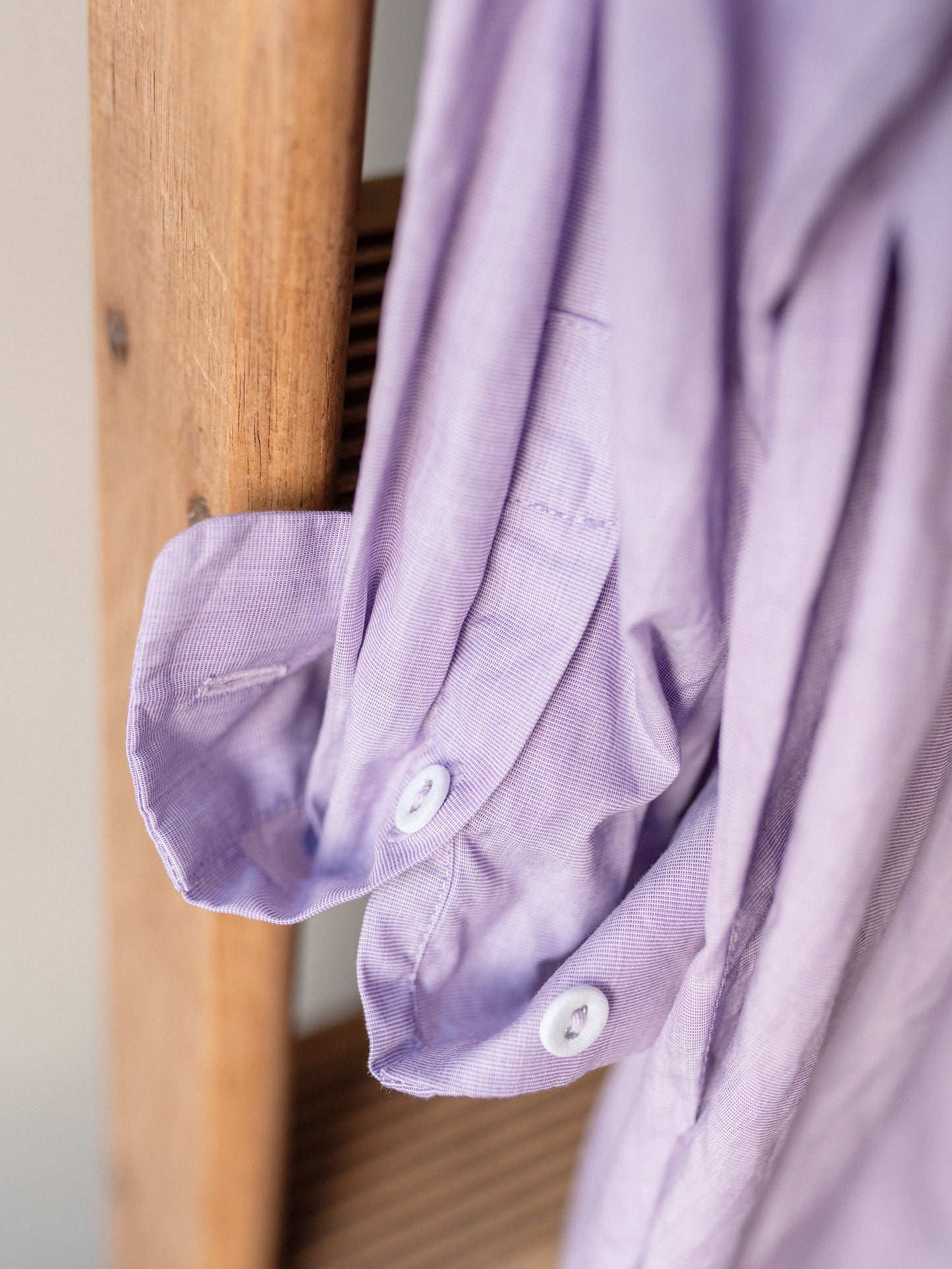Double Ruffle Collar Dress / Soft Lilac