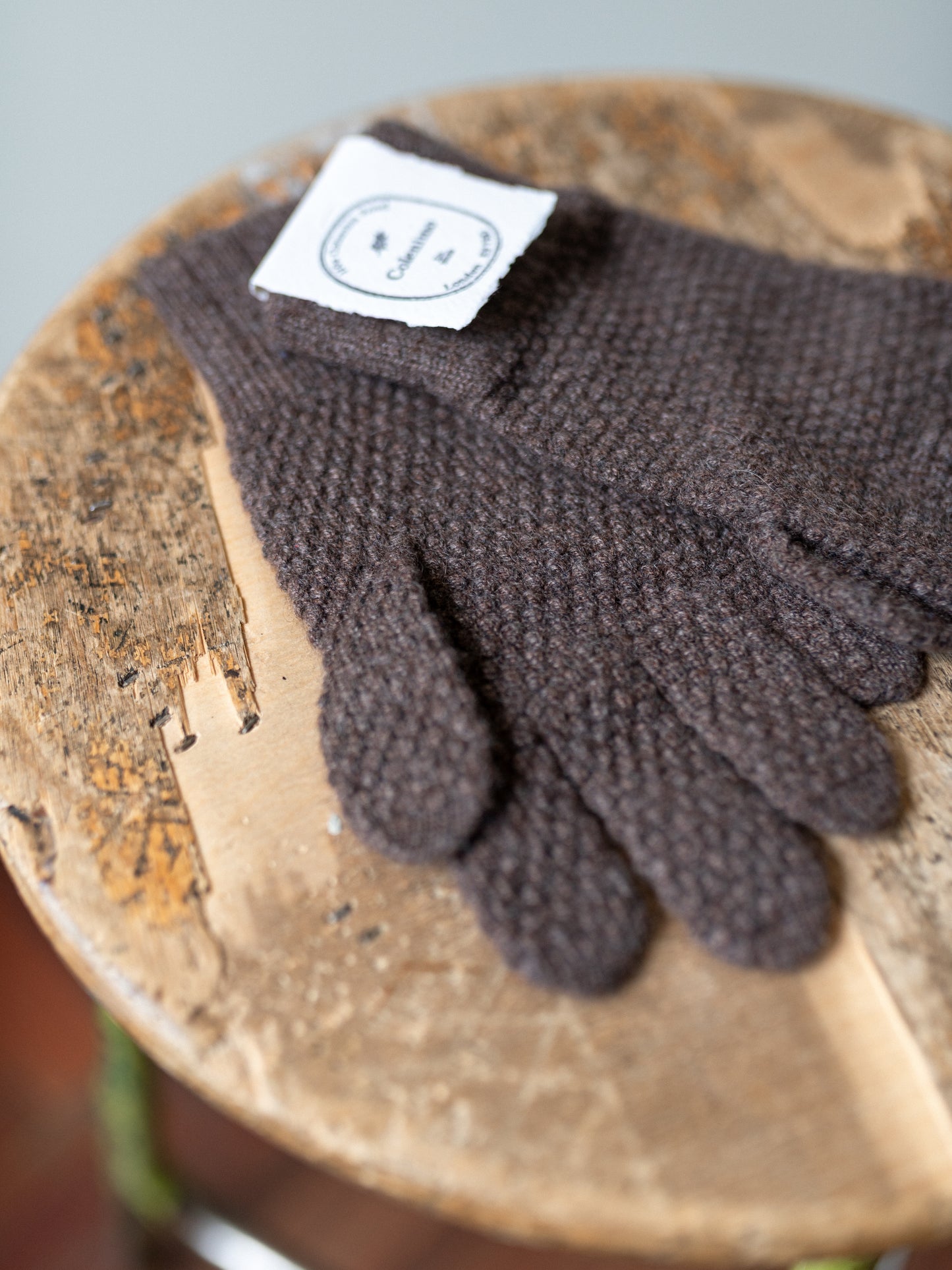 Cashmere Gloves | Brown