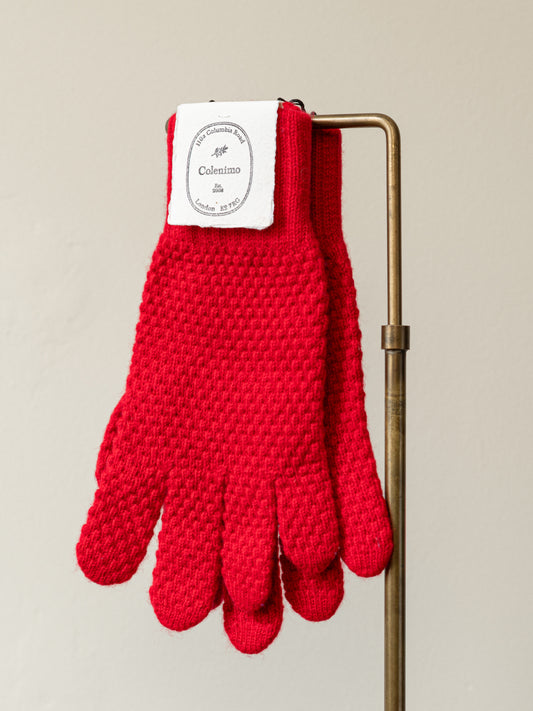 Cashmere Gloves | Red