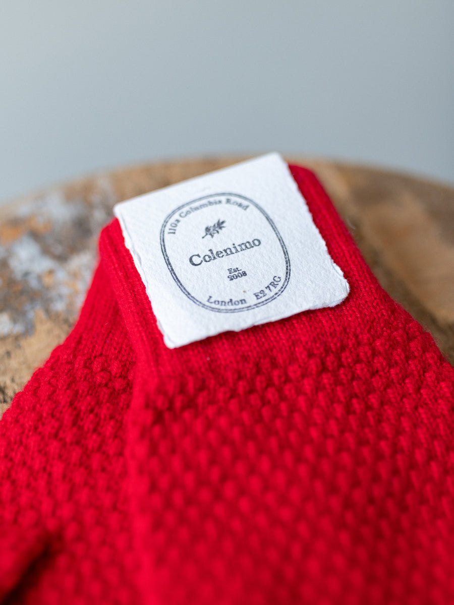 Cashmere Gloves | Red – Colenimo