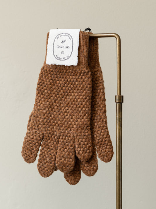 Cashmere Gloves | Light Brown