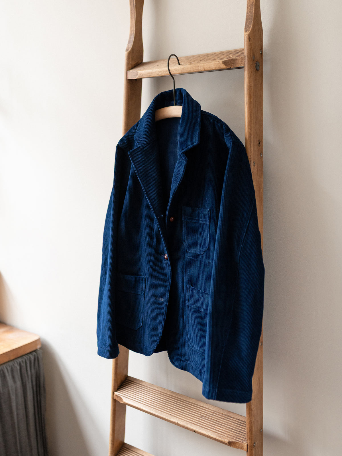 Corduroy Workers Jacket / Indigo