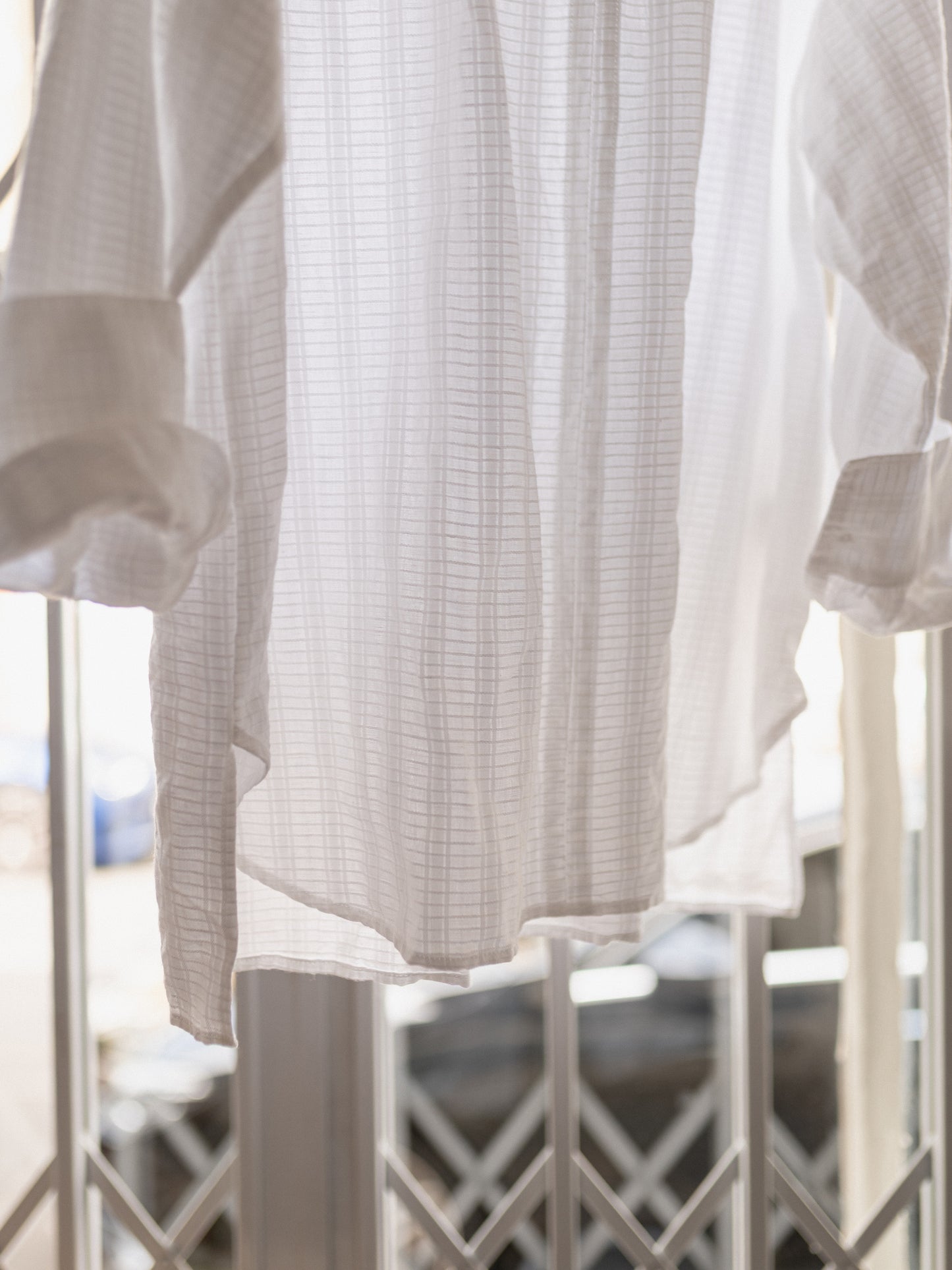 Irish Linen Smock / White