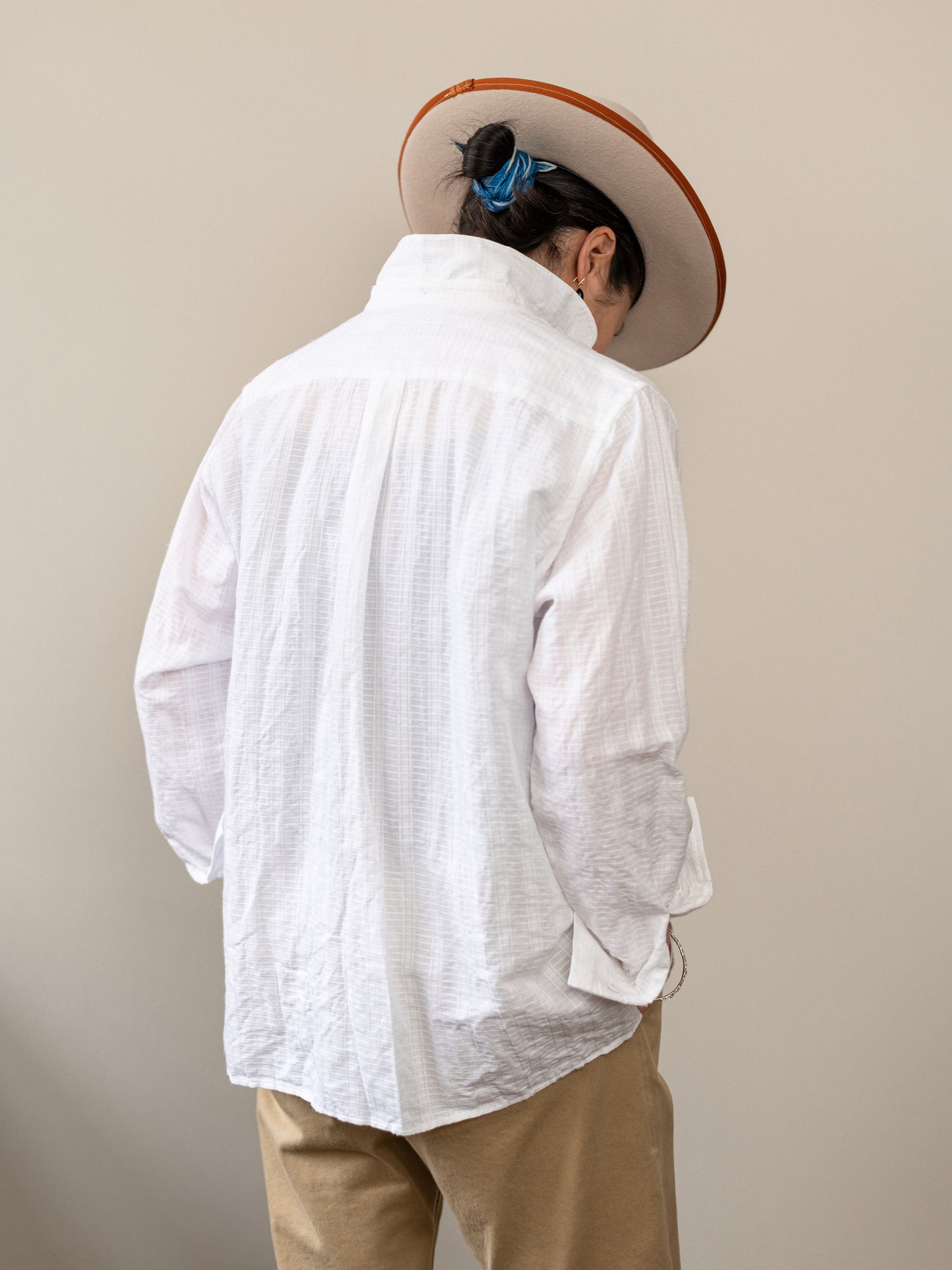Irish Linen Smock / White