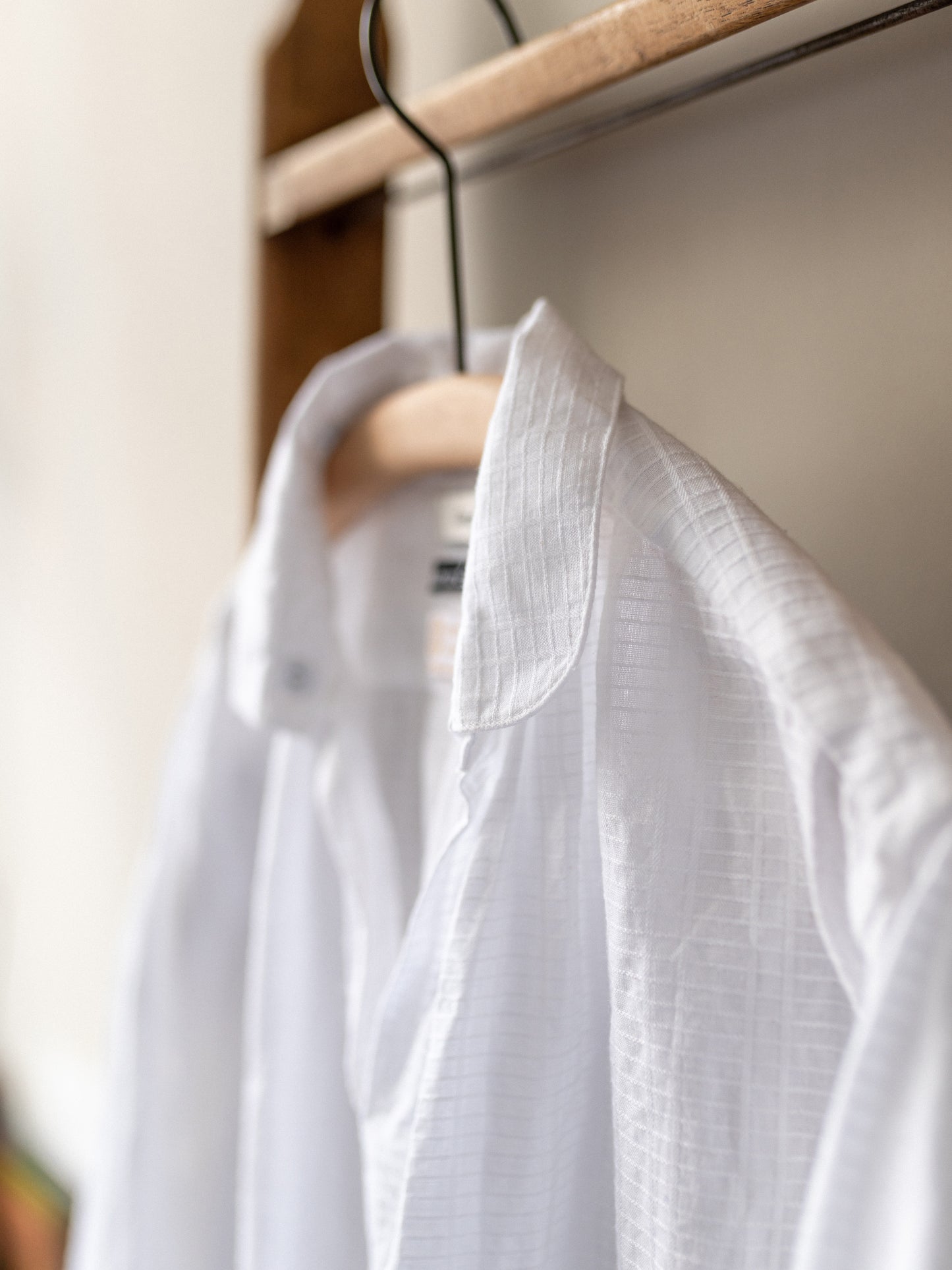 Irish Linen Smock / White