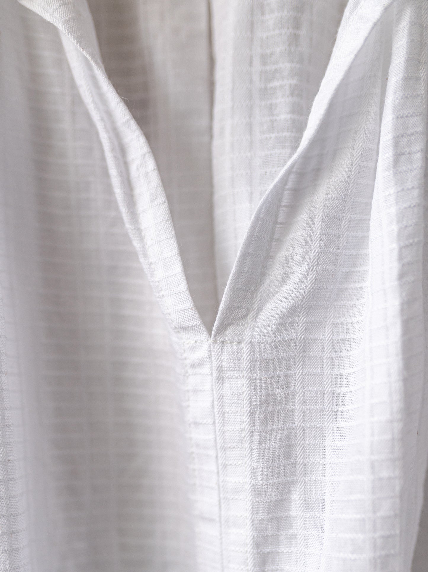 Irish Linen Smock / White
