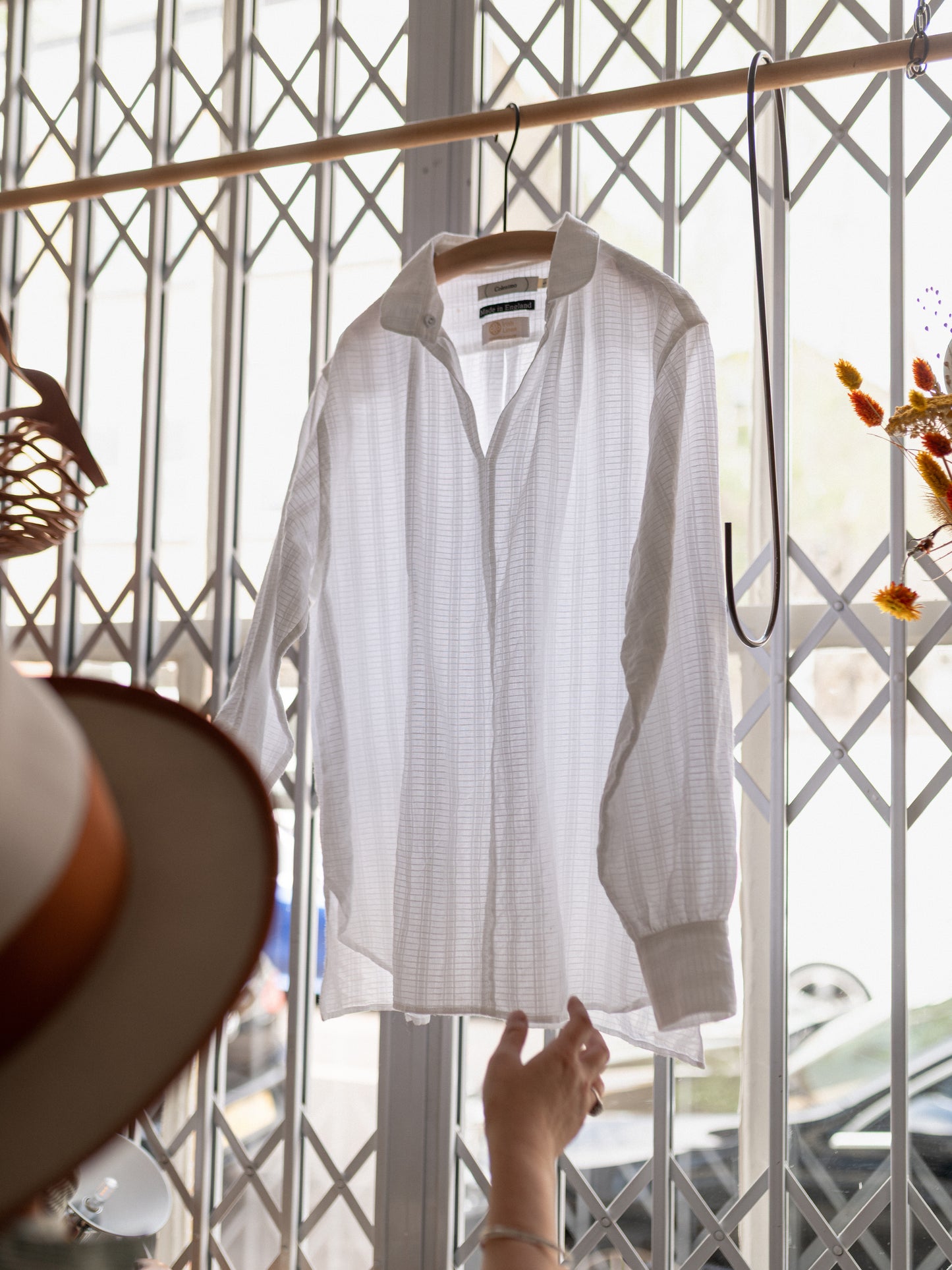 Irish Linen Smock / White