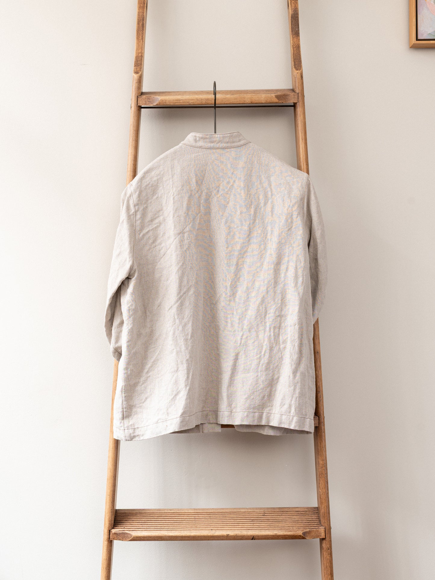 Linen Painter Work Jacket / Natural Beige