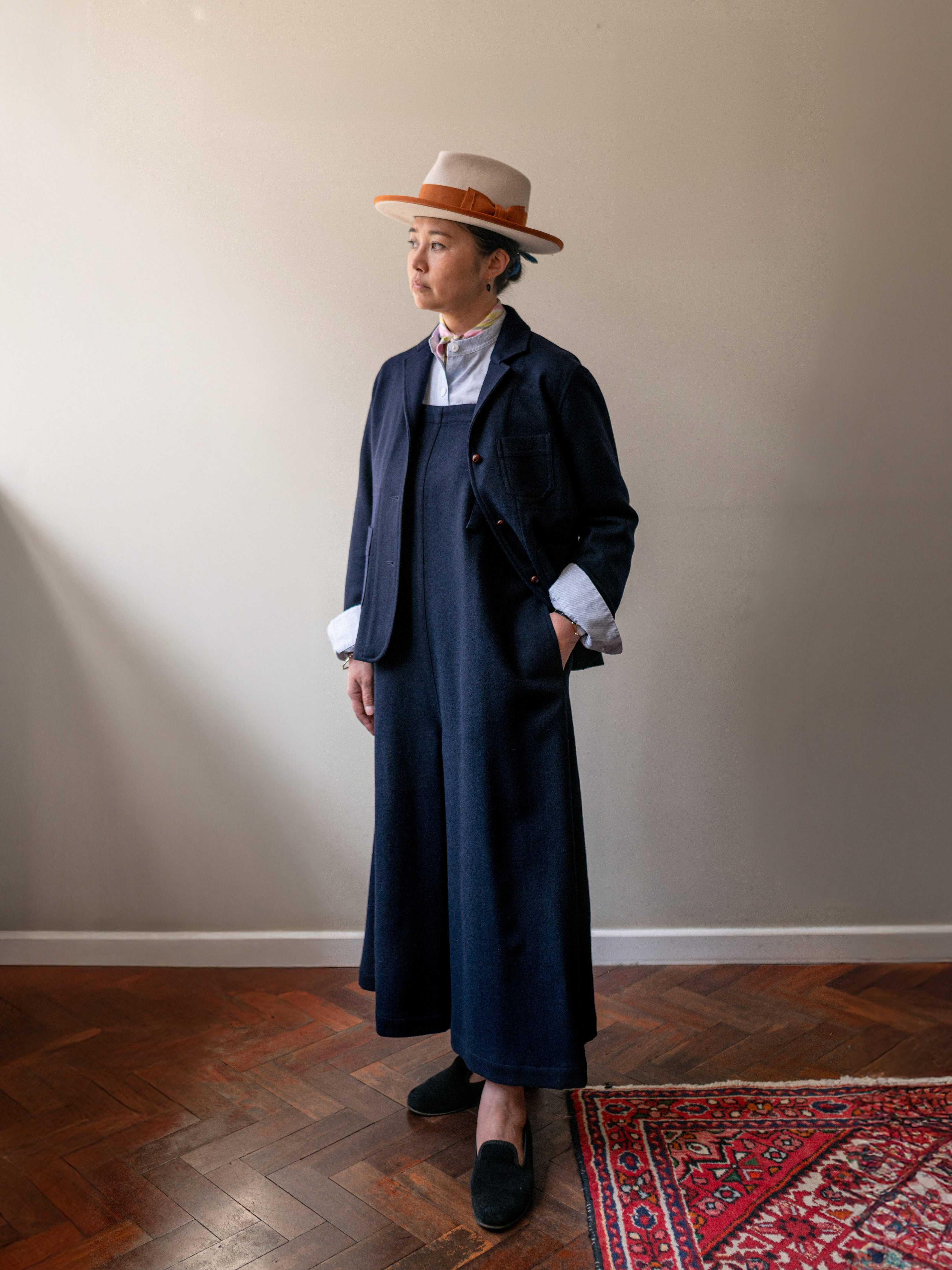 Melton Wool Worker Jacket / Dark Navy – Colenimo