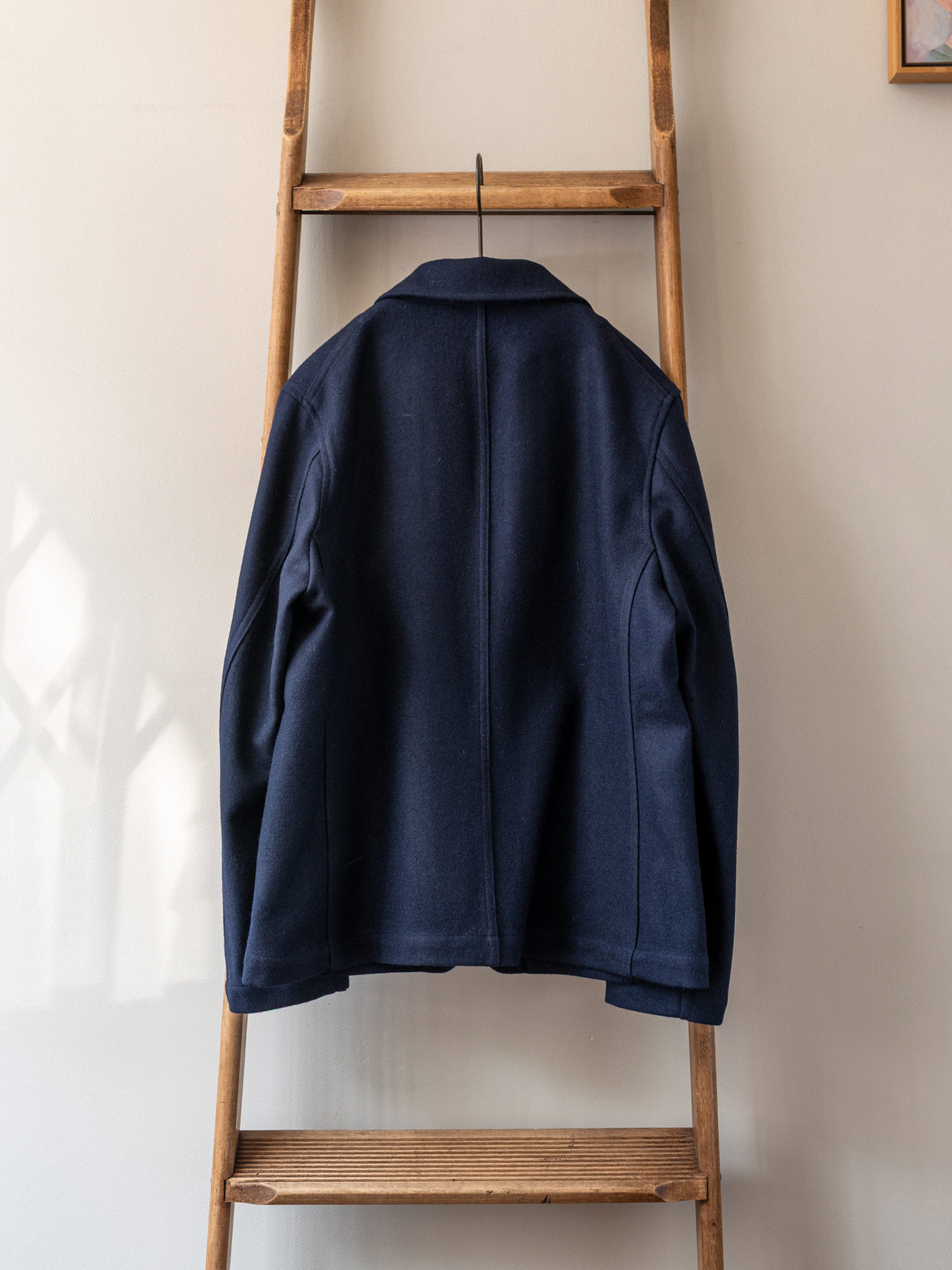 Melton Wool Worker Jacket / Dark Navy – Colenimo