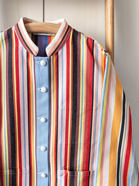 Multi Stripe Painter Jacket