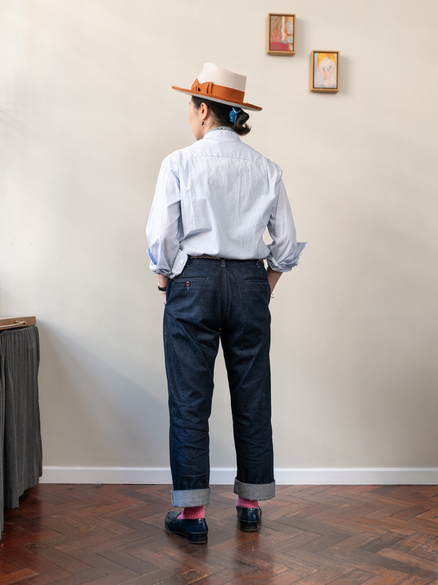 Straight-leg Japanese Selvedge Denim Trouser / Indigo