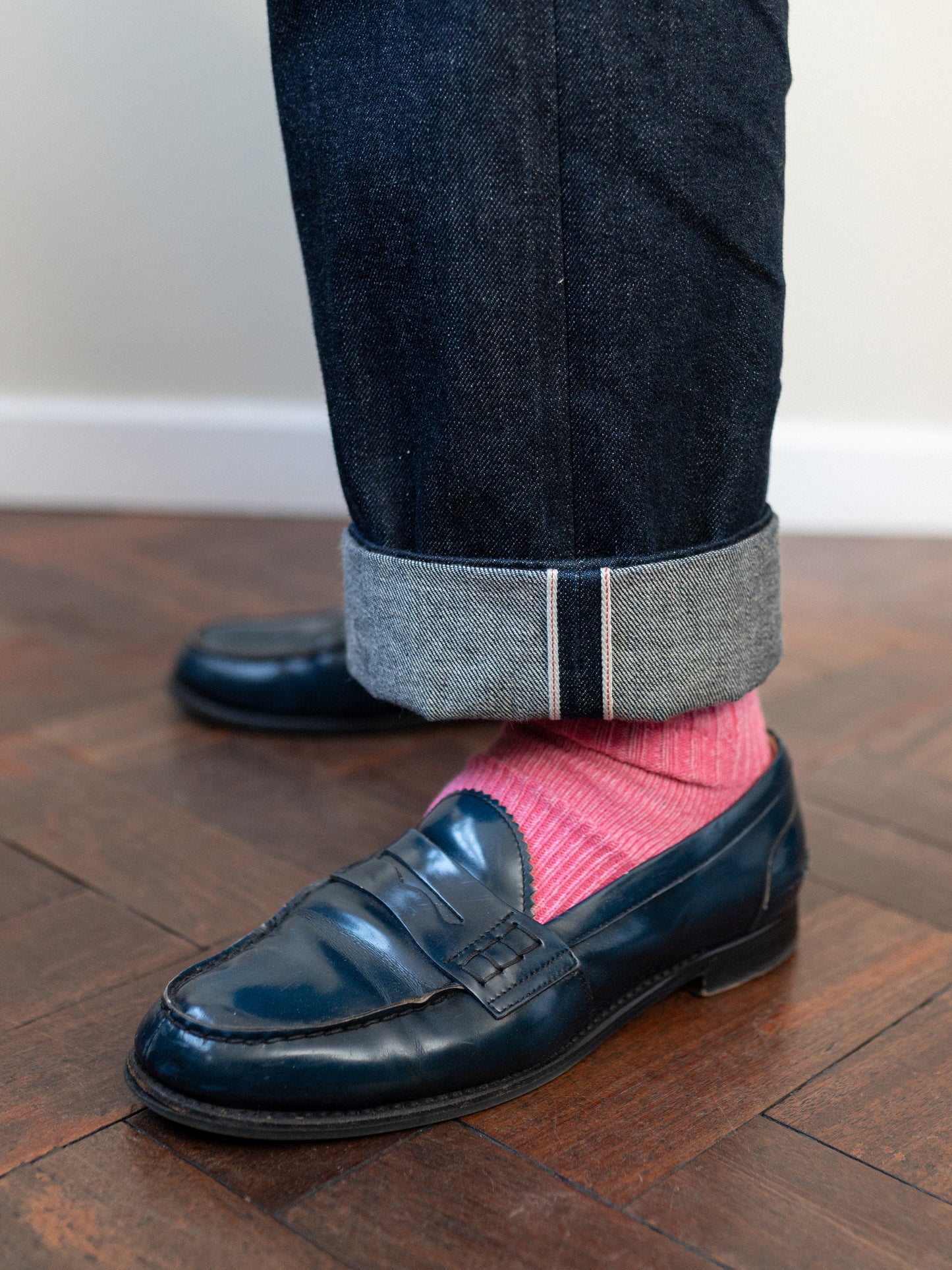 Straight-leg Japanese Selvedge Denim Trouser / Indigo