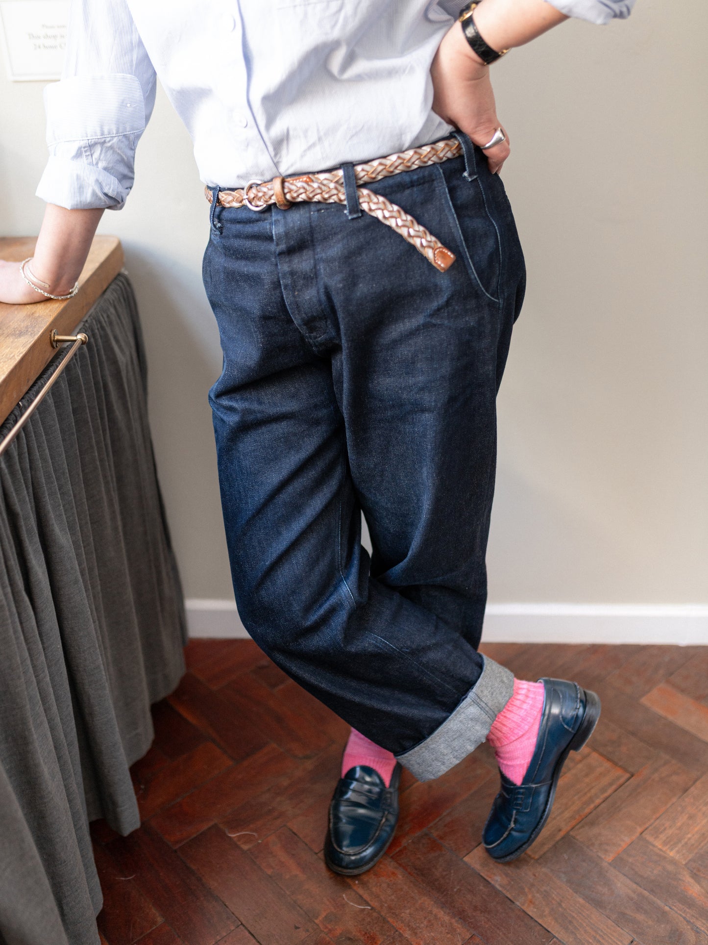 Straight-leg Japanese Selvedge Denim Trouser / Indigo