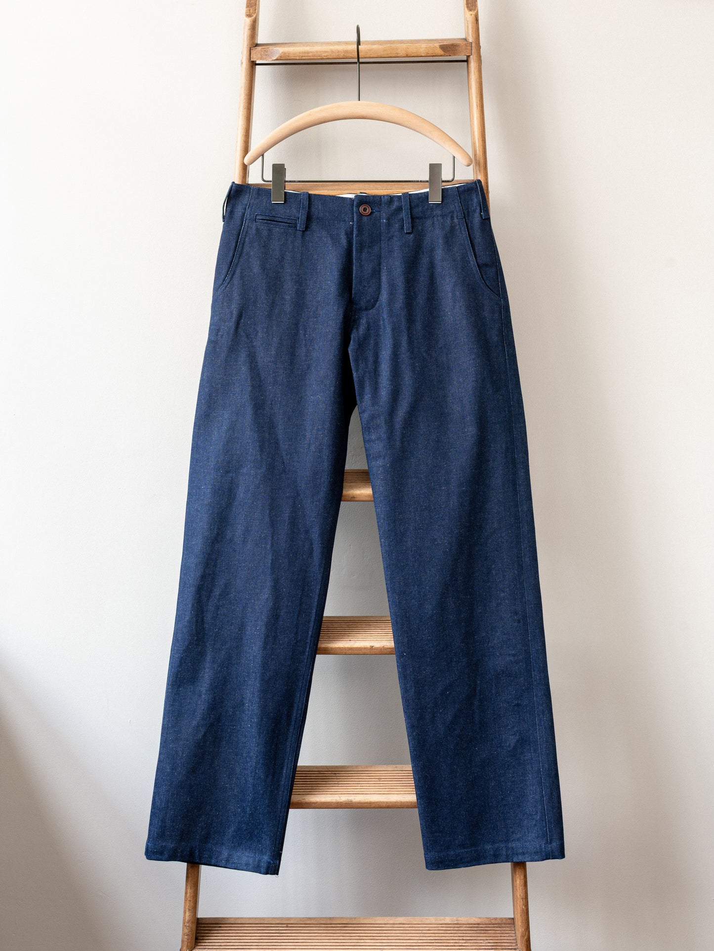 Straight-leg Japanese Selvedge Denim Trouser / Indigo