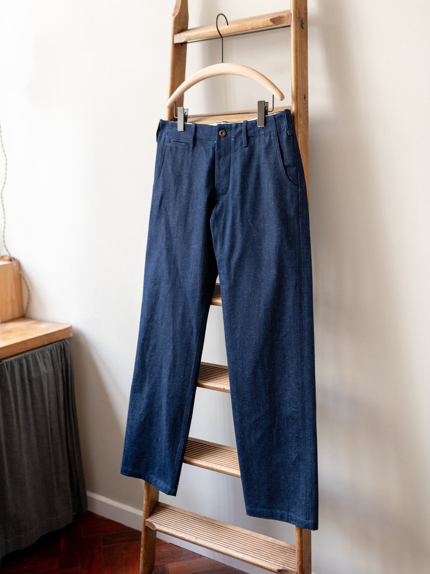 Straight-leg Japanese Selvedge Denim Trouser / Indigo