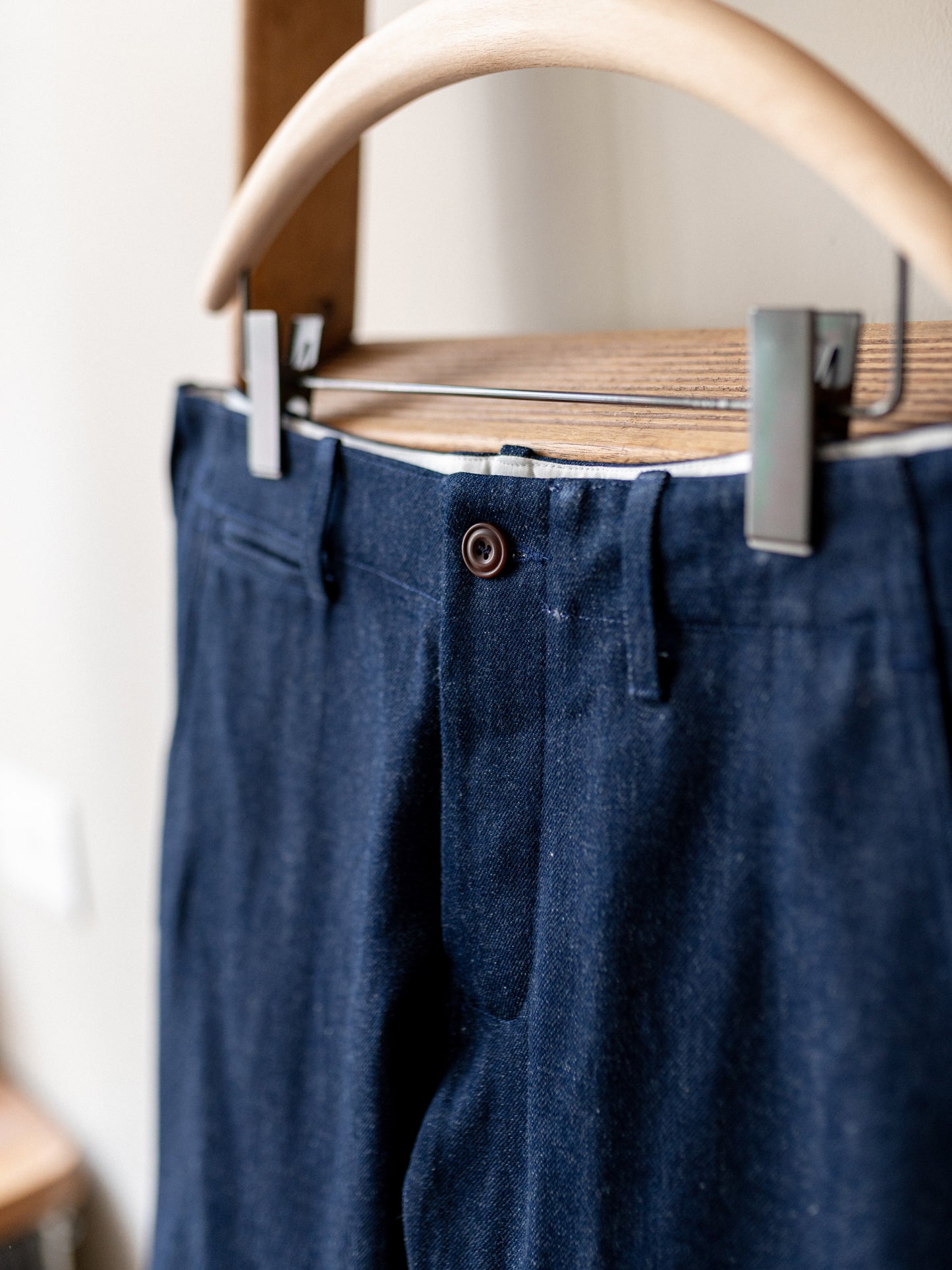 Straight-leg Japanese Selvedge Denim Trouser / Indigo