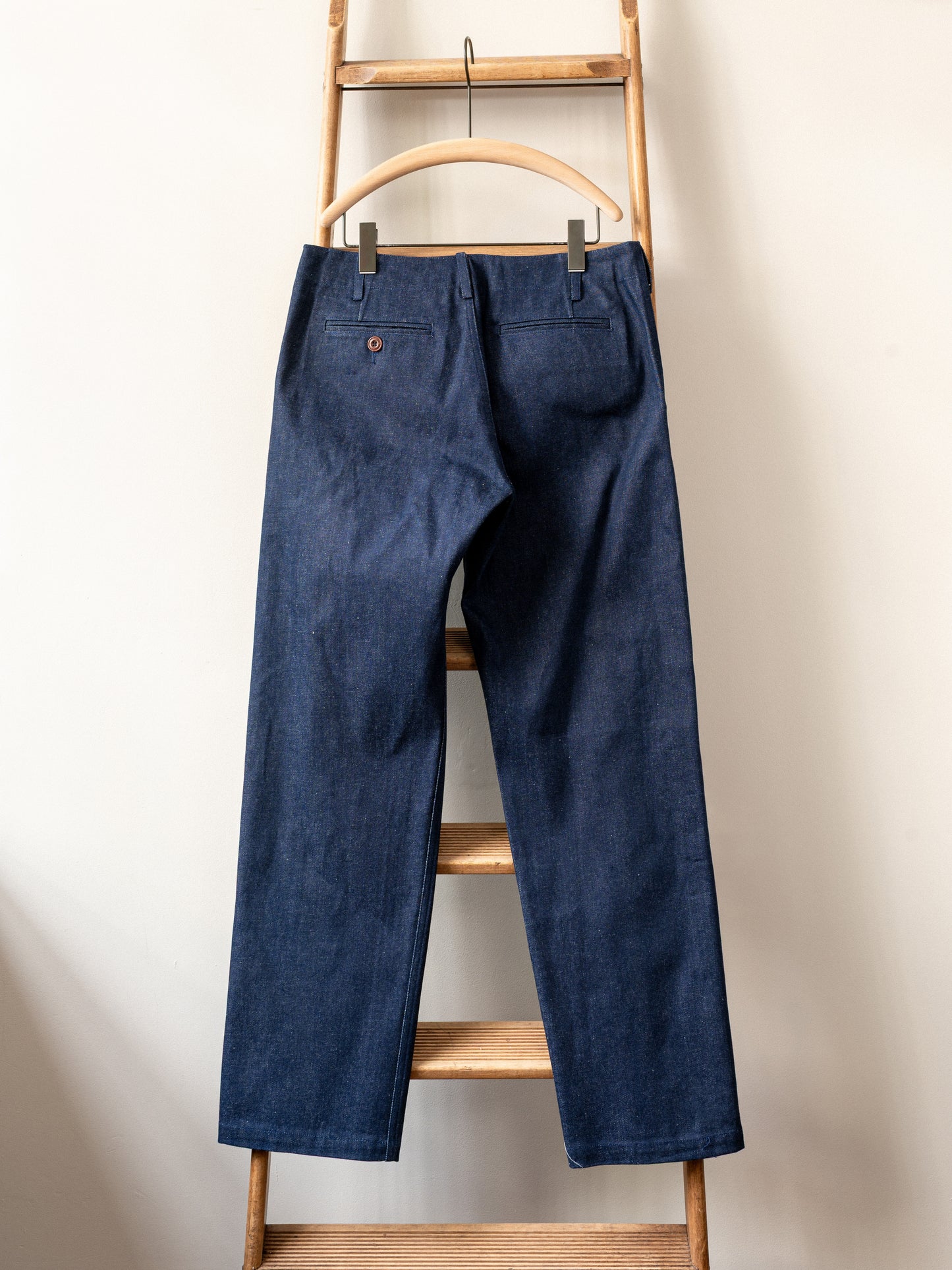 Straight-leg Japanese Selvedge Denim Trouser / Indigo