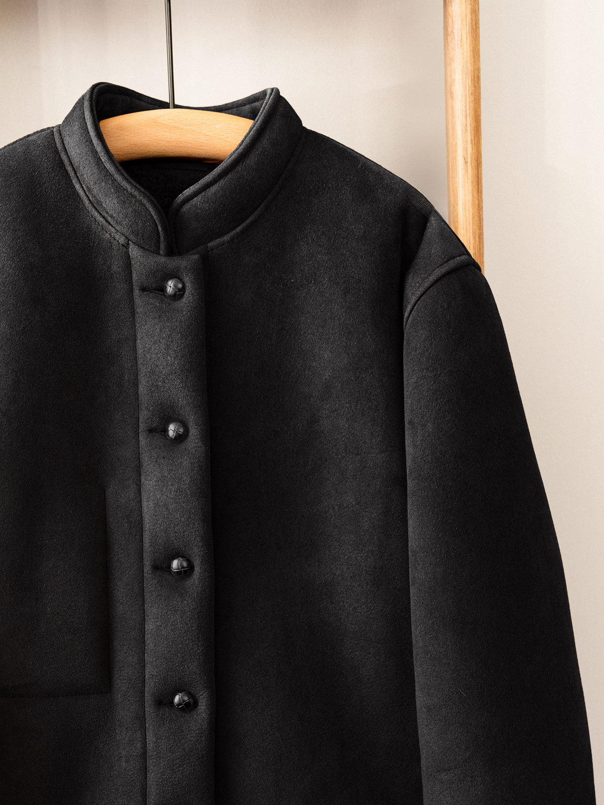 Sheepskin Painter Jacket / Black
