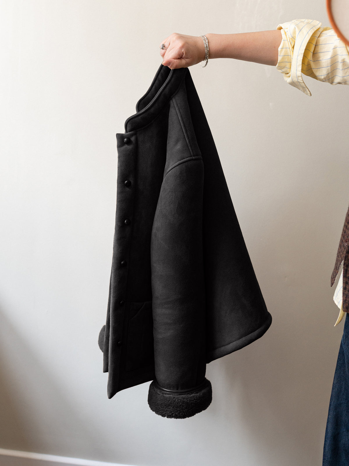 Sheepskin Painter Jacket / Black